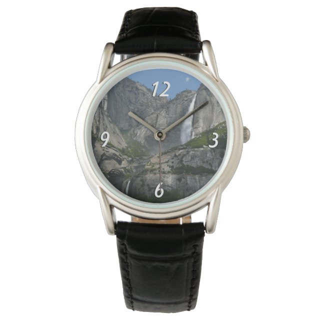 Yosemite Falls III från Yosemite National Park Armbandsur (Framsida)