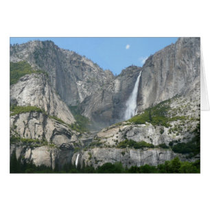 Yosemite Falls III från Yosemite National Park Hälsningskort