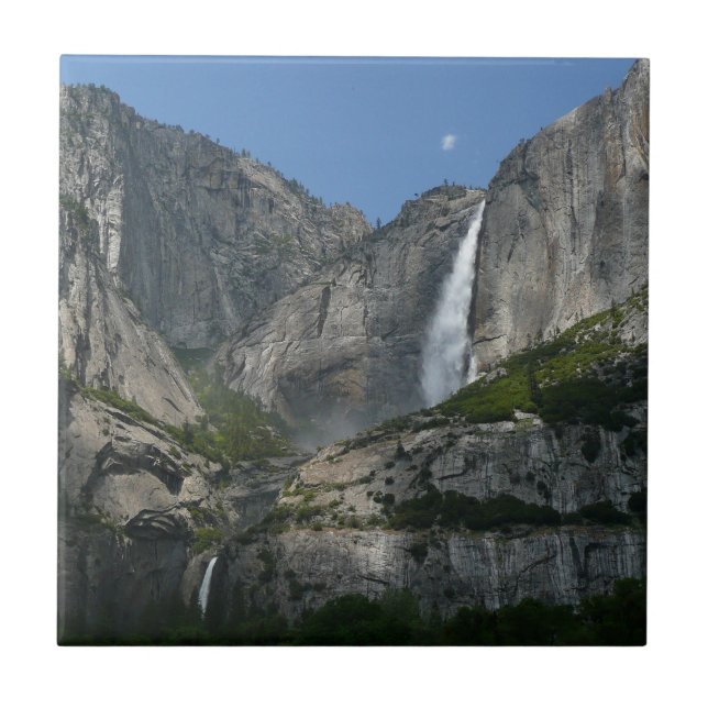 Yosemite Falls III från Yosemite National Park Kakelplatta (Framsidan)