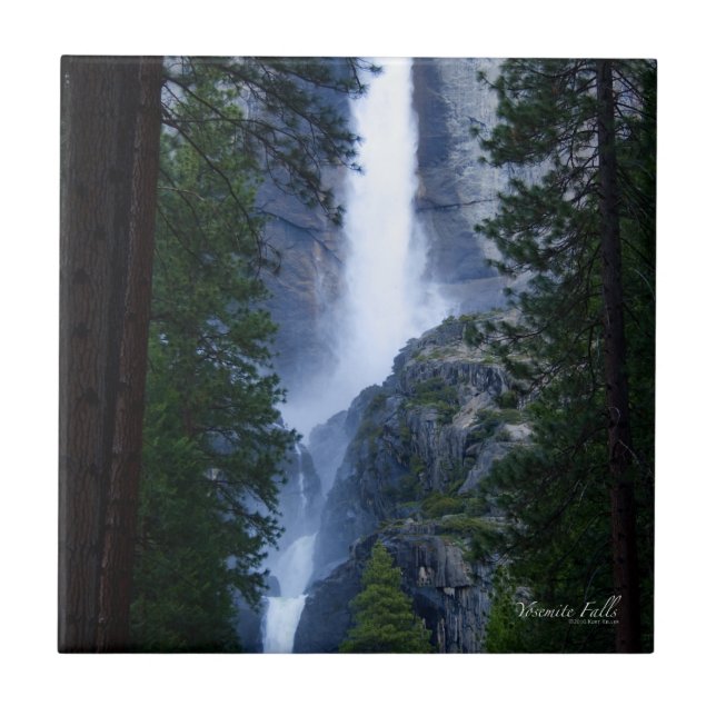 Yosemite Falls Kakelplatta (Framsidan)