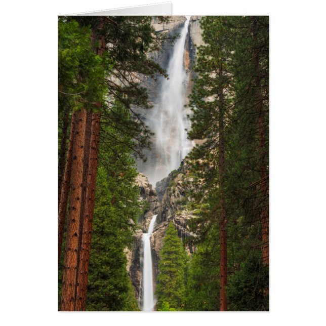 Yosemite Falls, Kalifornien Hälsningskort (Framsidan)