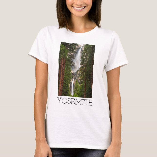 Yosemite Falls, Kalifornien Tee (Framsida)