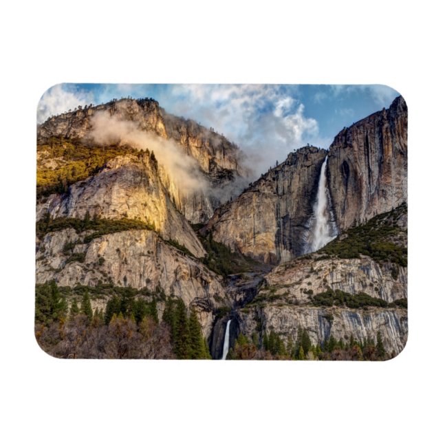 Yosemite Falls naturskön, Kalifornien Magnet (Horisontell)