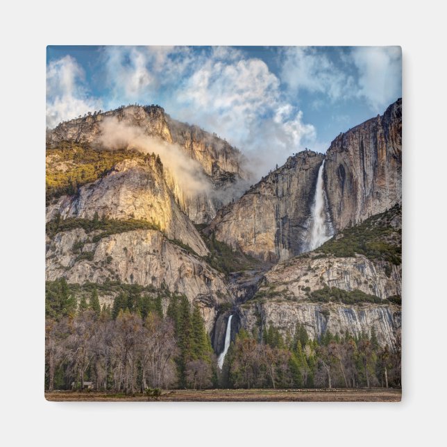 Yosemite Falls naturskön, Kalifornien Magnet (Framsidan)