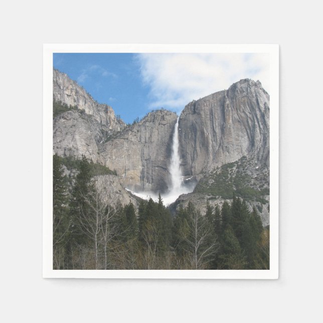 Yosemite Falls Pappersservett (Framsidan)