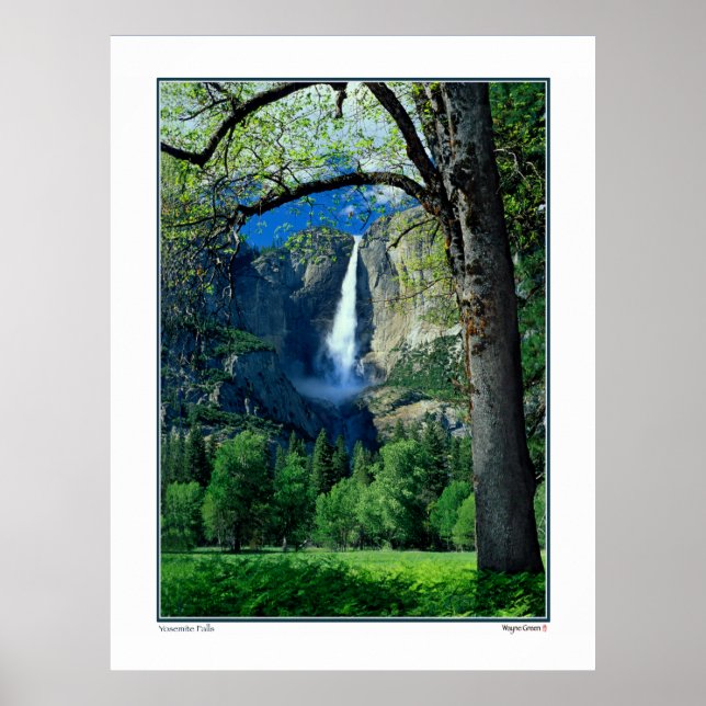 Yosemite Falls Poster (Framsidan)