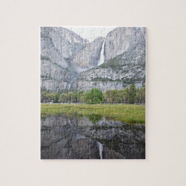 Yosemite Falls Reflection - 8x10 - 110 pcs. Pussel (Vertikal)