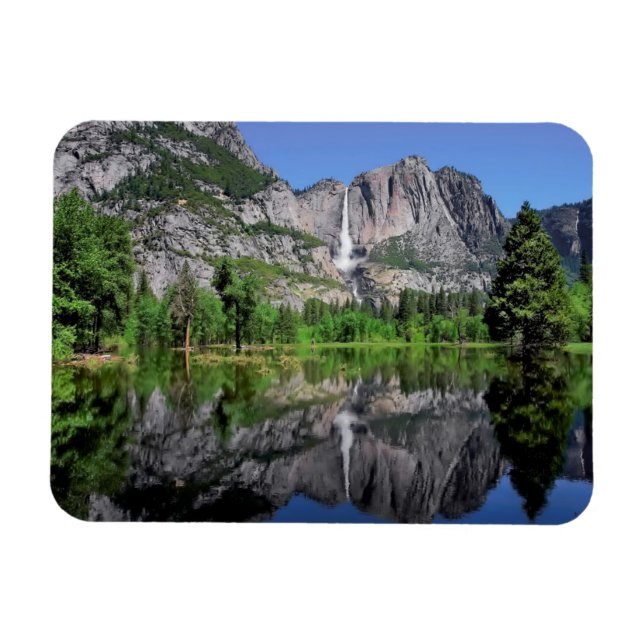 Yosemite Falls Reflection Magnet (Horisontell)