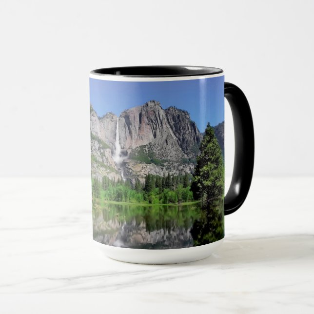 Yosemite Falls Reflection Mugg (Framsida höger)