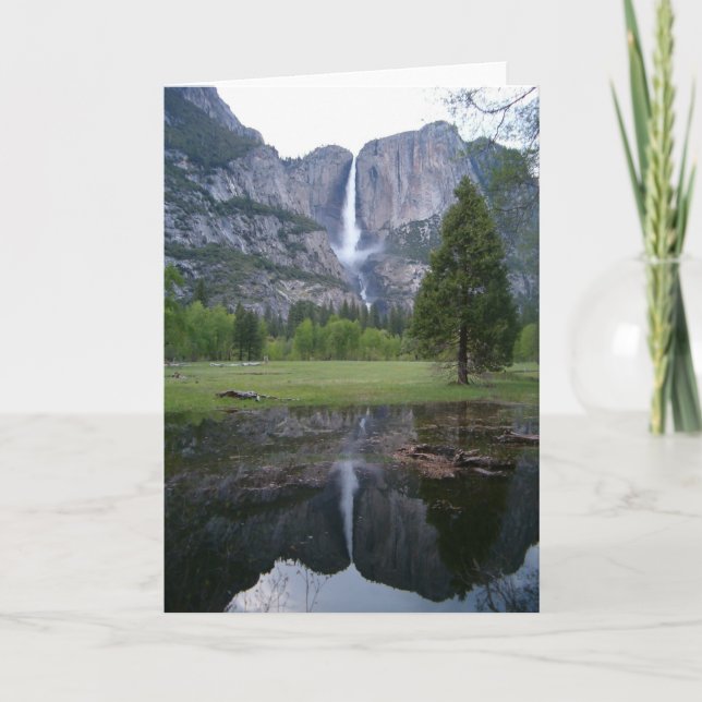 Yosemite Falls reflexion Kort (Framsida)