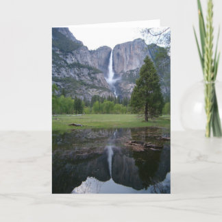 Yosemite Falls reflexion Kort