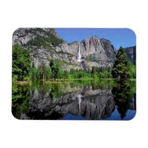 Yosemite Falls reflexion Magnet