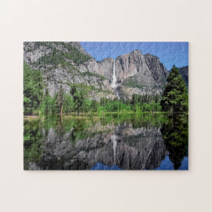 Yosemite Falls reflexion Pussel
