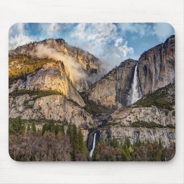 Yosemite Falls scenic, Kalifornien Musmatta (Framsidan)