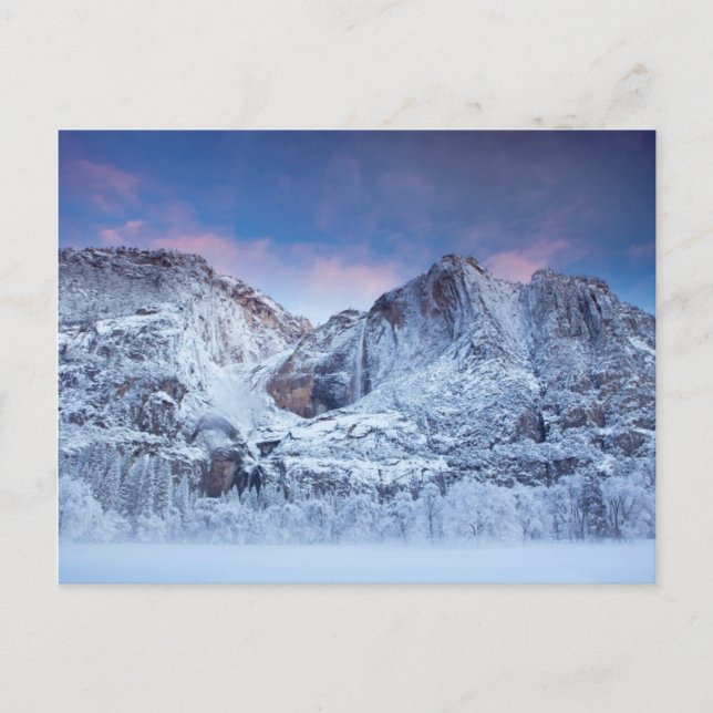 Yosemite Falls Sunrise Vykort (Framsida)