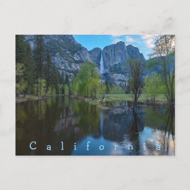 Yosemite Falls Vykort (Framsida)