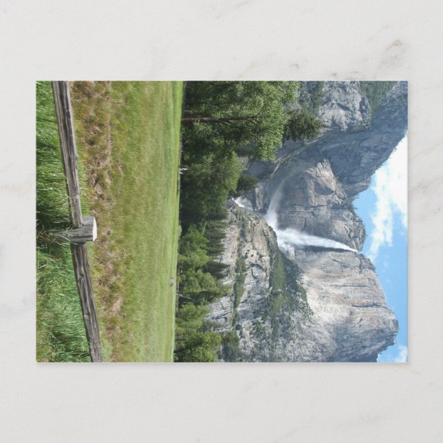 Yosemite Falls Vykort (Framsida)