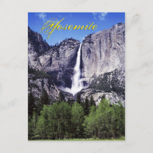 Yosemite Falls, Yosemite National Park, CA Vykort