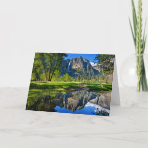 Yosemite Falls Yosemite nationalpark Kort