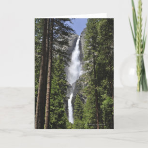 Yosemite Falls Yosemite nationalpark Kort