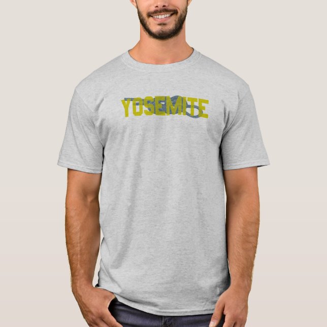 Yosemite Figur 8 klättring T Shirt (Framsida)
