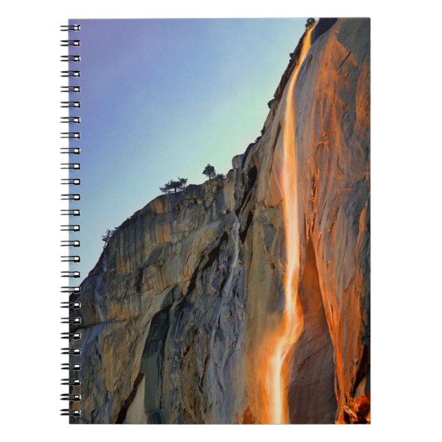 Yosemite Firefall Anteckningsbok (Framsidan)