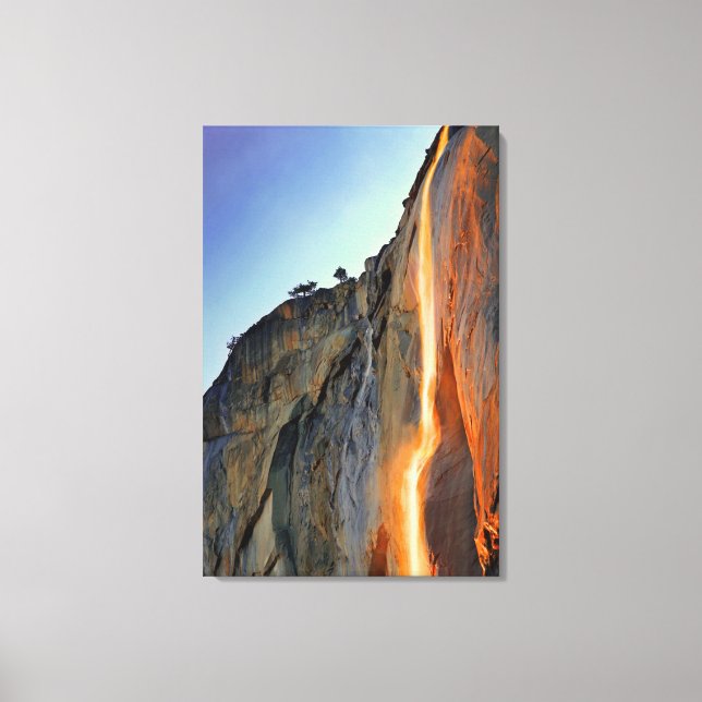 Yosemite Firefall Canvastryck (Framsida)