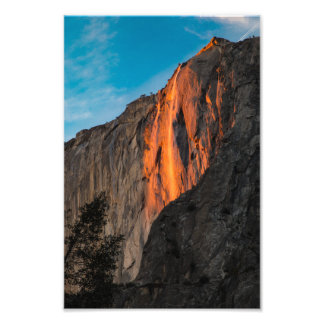 Yosemite Firefall Fototryck