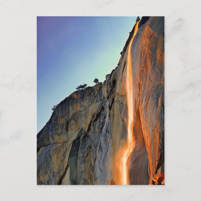 Yosemite Firefall Vykort (Framsida)