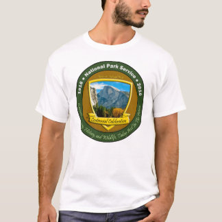 Yosemite för hundraårs- skjorta för nationalpark t-shirt