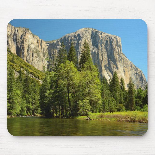 Yosemite från dalbotten, Sierra-Nevada Musmatta (Framsidan)