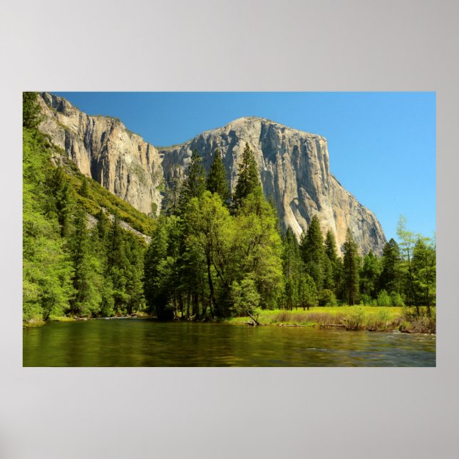 Yosemite från Valley Golv, Sierra-Nevada Poster (Framsidan)