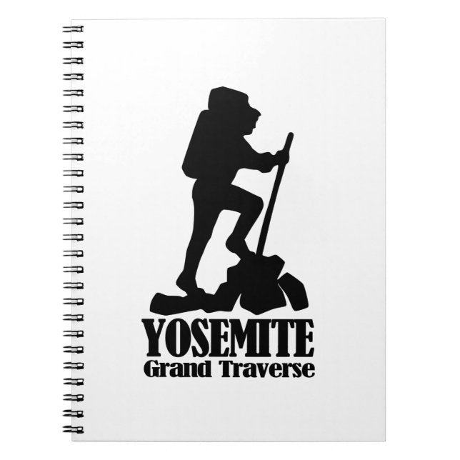 Yosemite Grand Traverse Notebook Anteckningsbok (Framsidan)
