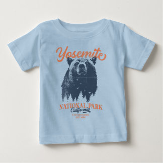 Yosemite Grizzly Bear California National Park T Shirt