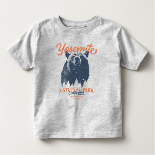 Yosemite Grizzly Bear California National Park T Shirt