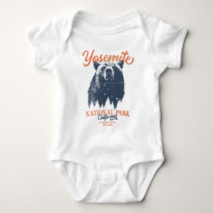 Yosemite Grizzly Bear California National Park T Shirt