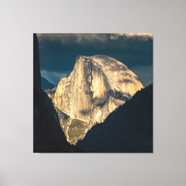 Yosemite - Half Dome - (Canvas 40" x 40")  Canvastryck (Framsida)