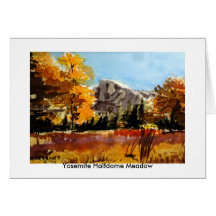 Yosemite Halfdome äng