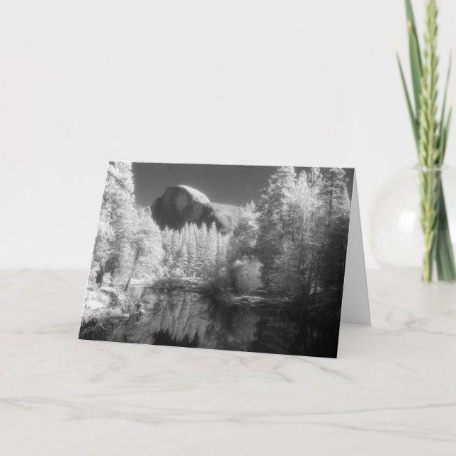 Yosemite halv kupol kort (Framsida)