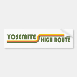 Yosemite High Route Bildekal