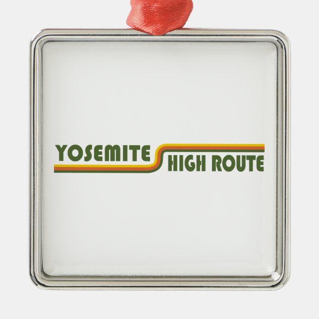 Yosemite High Route Julgransprydnad Metall (Framsidan)