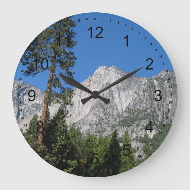 Yosemite i Kalifornien Stor Klocka (Framsida)