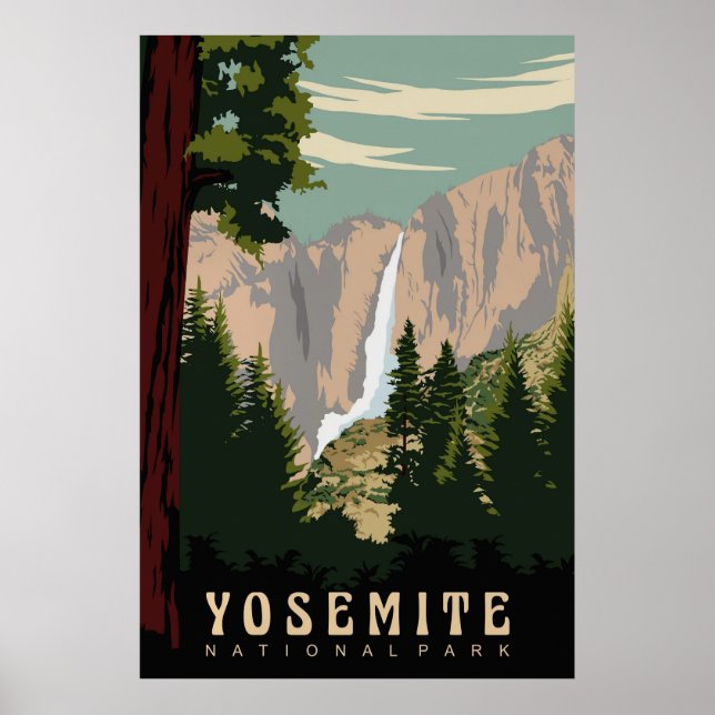 Yosemite I Poster (Framsidan)