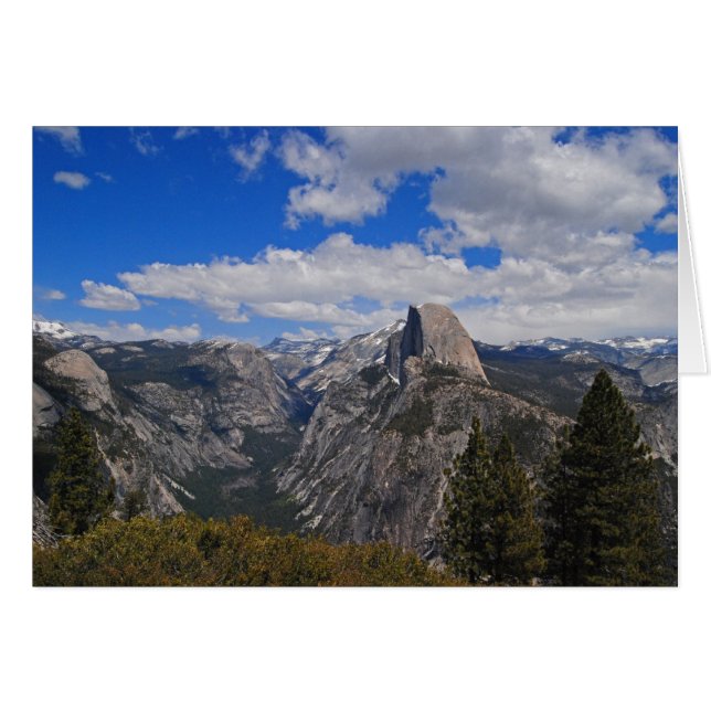 Yosemite Icon Hälsningskort (Framsidan Horizontal)