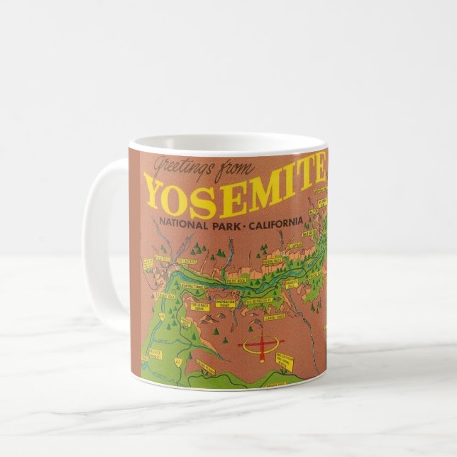 Yosemite Kaffemugg (Framsida vänster)