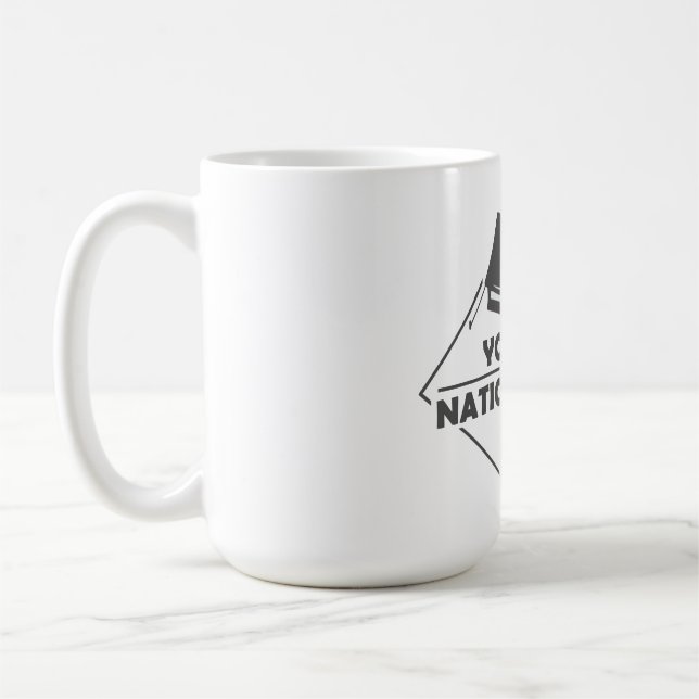 Yosemite - Kalifornien Kaffemugg (Vänster)