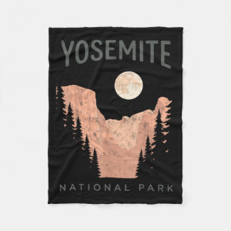 Yosemite Kalifornien Nationalparker Utomhus Natur Fleecefilt