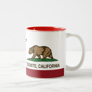 Yosemite Kalifornien republik Två-Tonad Mugg