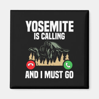 Yosemite kallar jag måste åka semester nationalpar magnet