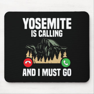 Yosemite kallar jag måste åka semester nationalpar musmatta